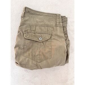 Kuhl Splash Green Cargo Convertible Shorts Capri Women’s 8 Hiking Outdoors